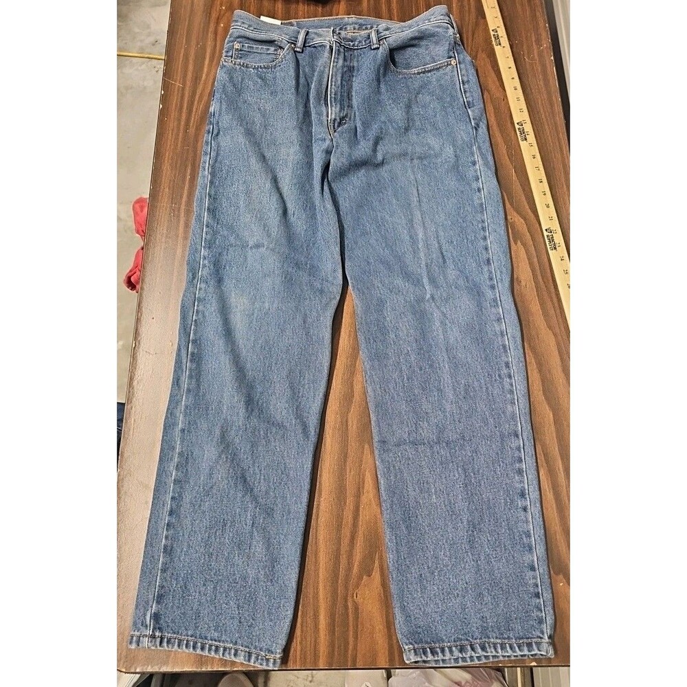 LEVI'S 550 Jeans Relaxed  Size Mens 36x34 Blue Denim  G1